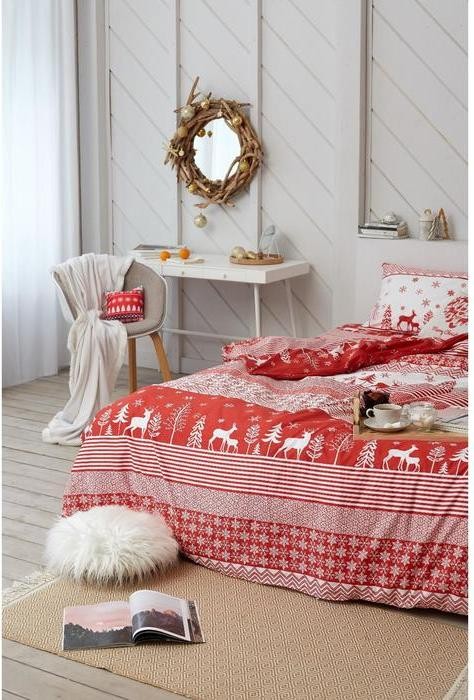 Постельное белье LoveLife 2сп Reindeer 175*215см,200*225см,50*70см-2шт